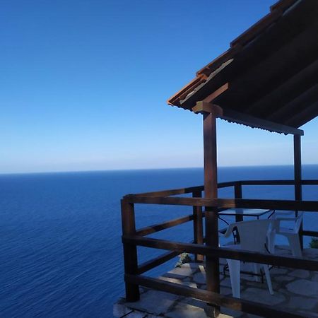 Double Studio Room By The Sea Tsagarada Bagian luar foto